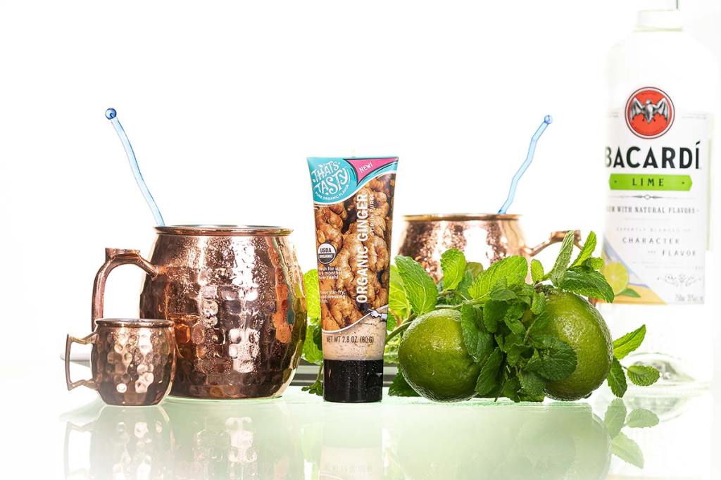 Moscow Mojito with That’s Tasty Ginger Purée and Fresh Mint thatstasty.com/2020/04/moscow…