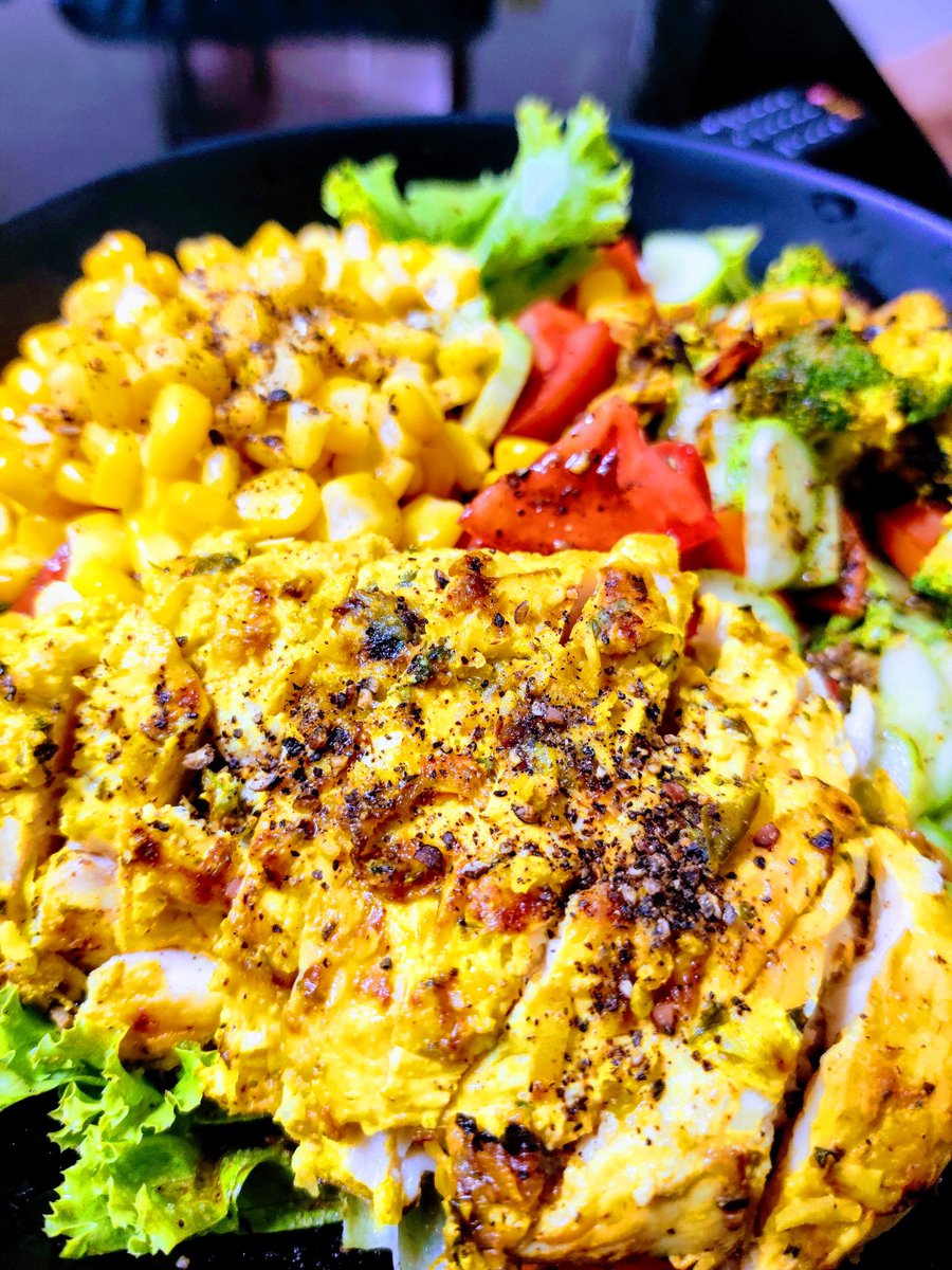 Grilled Chicken Salad #food  #cookingathome