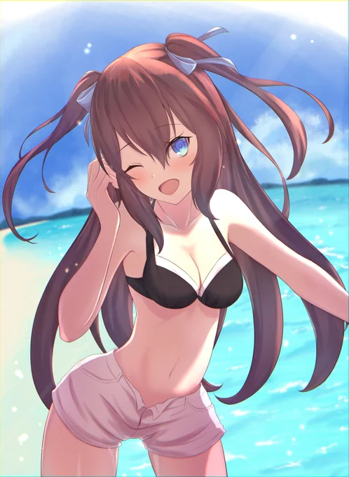 #絵描き繋がれ
サクミチさん(@39raigarage)からご指名いただきました!

可愛い女の子を見るのも描くのも大好きです!
これからももっと可愛くいっぱい描きたいです! 