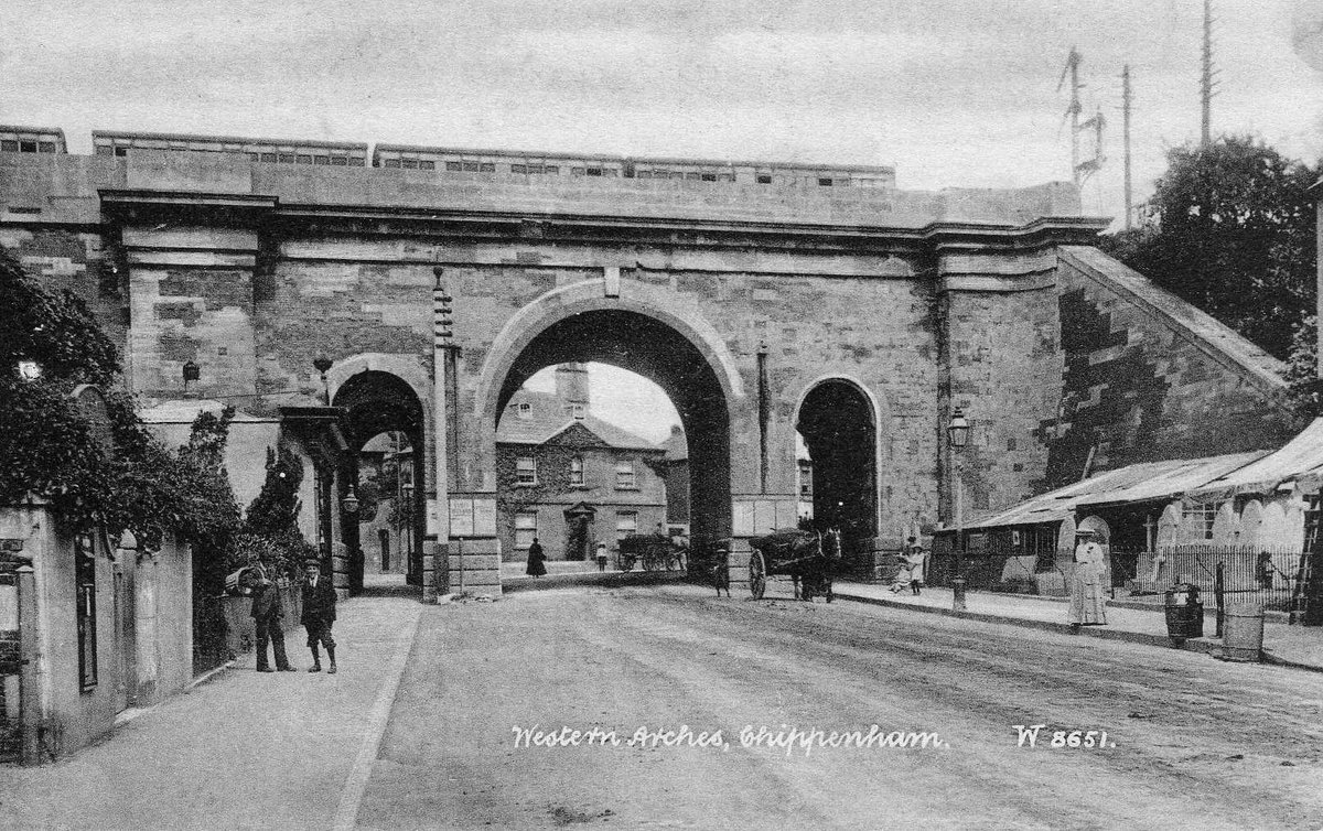 Happy 214th Birthday to #IsambardKingdomBrunel!

Brunel engineered this massive viaduct over a ‘New Road’ to carry the Great Western railway through Chippenham. The original arches next to the main line station still carry traffic through the town today.