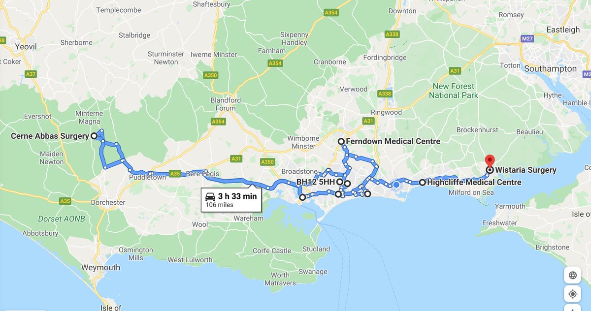 830pc of AUB made #PPE face shields delivered so far to GPs &amp; care homes across #Dorset &amp; beyond today: from Dorchester to BCP &amp; Lymington. Our team will be back in the workshop, tomorrow, Good Friday, to carry on production ahead of next week's peak. #AUBmakers