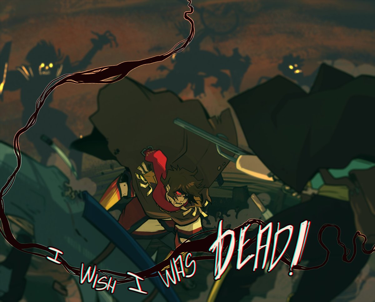 Trying to find your way back alive when you've been spotted by the enemy in their lands and have just faced an abominable creature that can read and penetrate minds is a complicated task that not everyone is up to #MeetTheWebcomic  #Sarilho