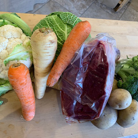 Everything you need for the perfect Easter Sunday lunch at home - our roast kits are available now from Pippin. £32 for four and includes all your veggies, a fantastic leg of lamb plus your mint and rosemary sauce. Delicious! stokebynayland.com/store/ #shoplocal