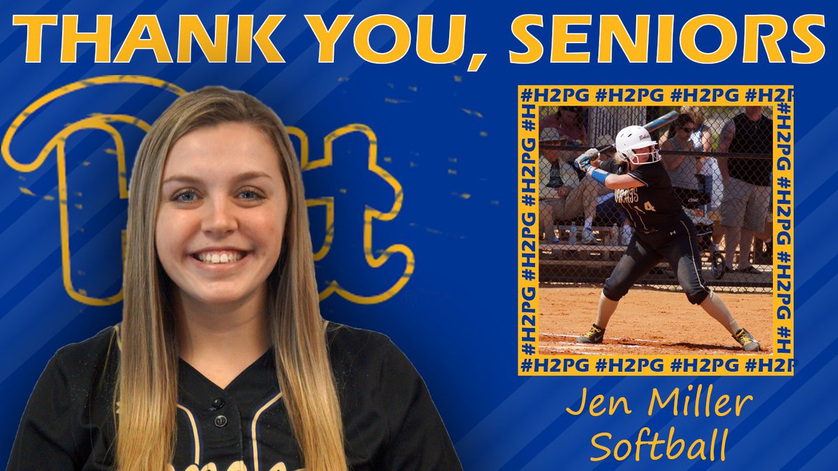 Our Senior Salute continues with Jen Miller. Jen is a four-year member of the softball team where she played in 110 games and batted .318 for her career. After graduation, Jen plans to attend attend Optometry School at Salus University to become an Eye Doctor.