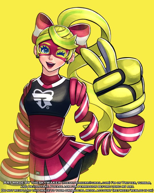 i hope the arms fighter in smash is a girl!