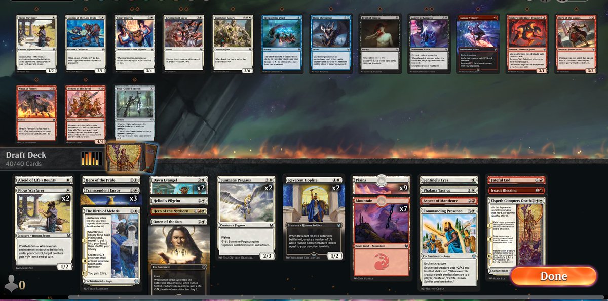 _DowntownBreaks's tweet photo. TBD Draft 7-1. #mtgtbd #magicthegathering #MTGArena #MTGアリーナ #mtgjp #MTGIkoria #TwitchStreamers #twitchaffiliate @limiteddecks https://t.co/Kx8SmdJ1fs