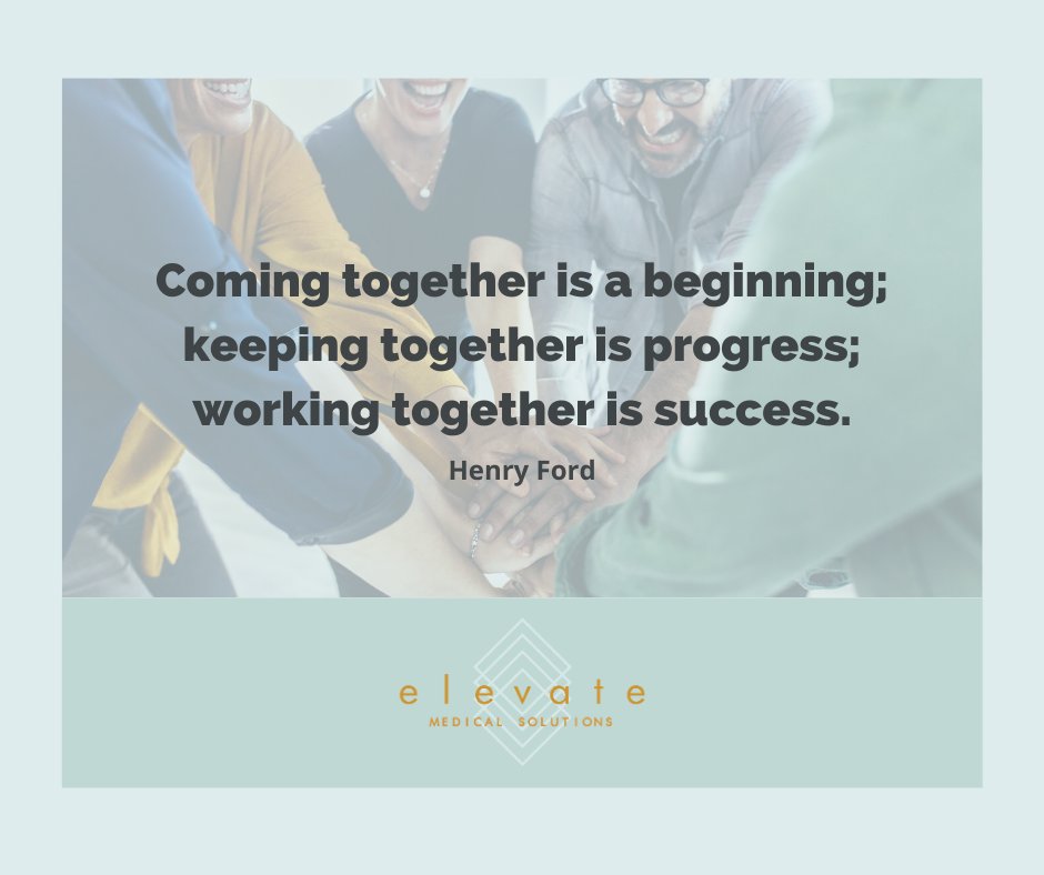 ElevateMedical's tweet image. Success comes when you #collaborate &amp;amp; work together as a team.  That is exactly what we do with each &amp;amp; every one of our valued clients that have chosen to partner with us. #medicalcoding #codingaudit #healthcare #elevateyourcoding