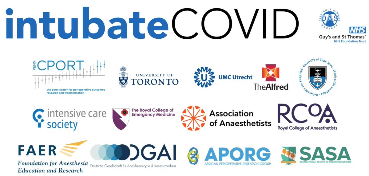 4/n:  @IntubateCovid: Global registry tracking outcomes of anesthesia providers caring for  #COVID19 pts  @PennMedicine  @PennAnesthesia  @PennLDI Senior Fellow  @neumanmd leading U.S. coordination https://intubatecovid.knack.com/registry#project-details/