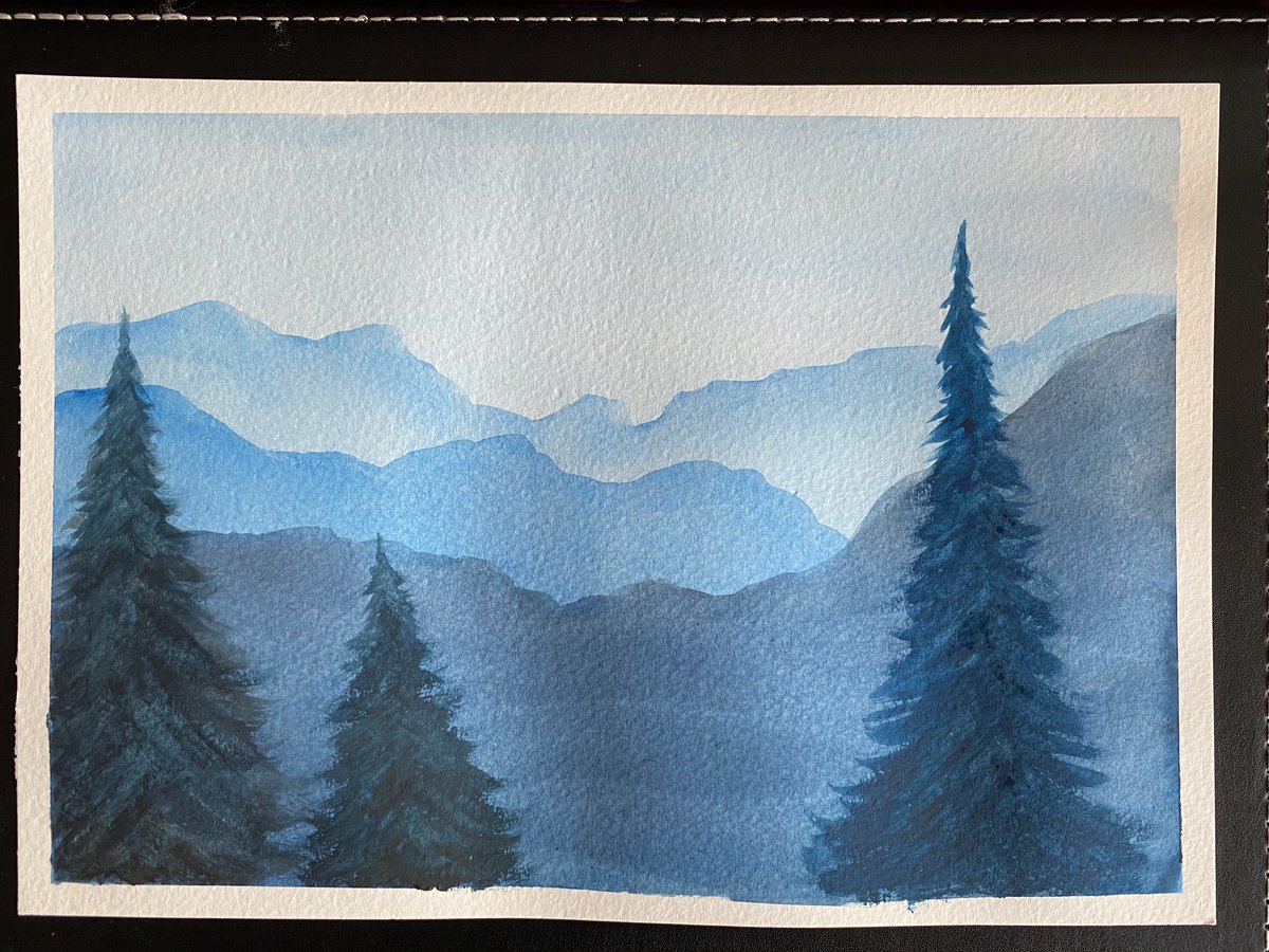 ShabzYJewellBBC's tweet image. Got my watercolours out after a long time today. Little practice pic to get going. #lockdownart