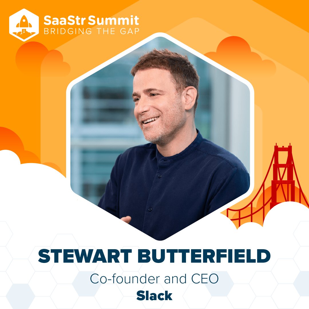 saastr's tweet photo. Join @SlackHQ CEO @stewart + @saastr CEO @jasonlk at SaaStr Summit April 22! 🙌

10,000+ founders, CEOs and SaaS execs on Bridging The Gap

It's FREE! 

Save your seat! 👉https://t.co/iVO7Z0iIRL https://t.co/IxhbqwZtU0