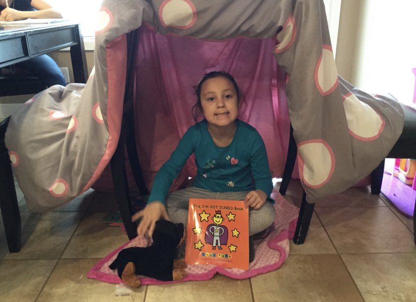 MrsZimon's tweet photo. #writingbooks #buildingforts and #scavengerhunt I have a feeling my #onederfulkids are #loving their #FMPSDLearningAtHome activities! #ablearningathome @ChristinaGFMPSD @FMPSD https://t.co/Vb1EXWi4jS