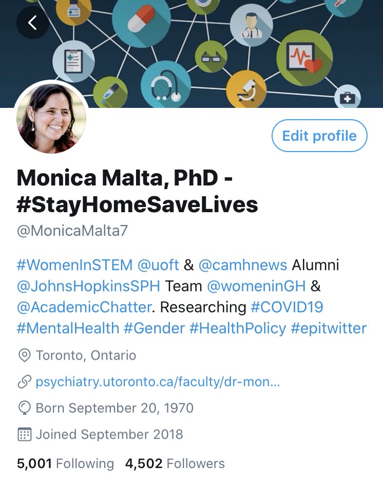 DrMonicaMalta's tweet photo. 4.5 tweeps here! 😱
Tks to supportive accounts 🥰
@AcademicChatter
@womeninGH
@OpenAcademics @MindfulAcademix
Time for extra boost & #writerslift
📝Comment if under 4.5k
🔁RT if over 4.5k
🤗Follow each other
#followback #boosted #phdchat #amwriting #epitwitter #WomenInSTEM https://t.co/goHSzzk0xB