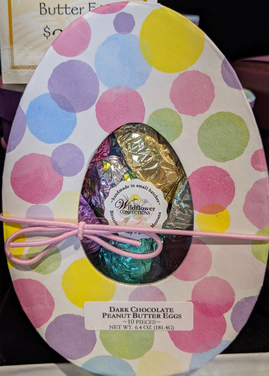 GFSmissoula's tweet photo. On the hunt for some sweet Easter treats? Check out the Good Food Store bakery display for delightful eggs, bunnies, lambs and more brought to you by Bernice's Bakery and Wildflower Confections. #GoodFoodStore https://t.co/gFI4qAUIEK