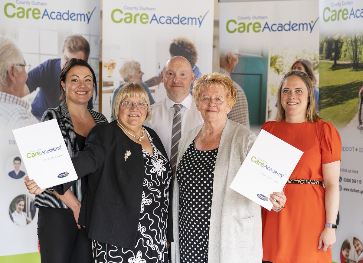DurhamCouncil's tweet photo. New jobs in #socialcare are being created to help ease the pressure that the coronavirus pandemic is putting on the sector. County Durham Care Academy is recruiting care workers, kitchen assistants and domestic assistants. More info: https://t.co/OKVDnOWDQi https://t.co/1Y93AsQGIk