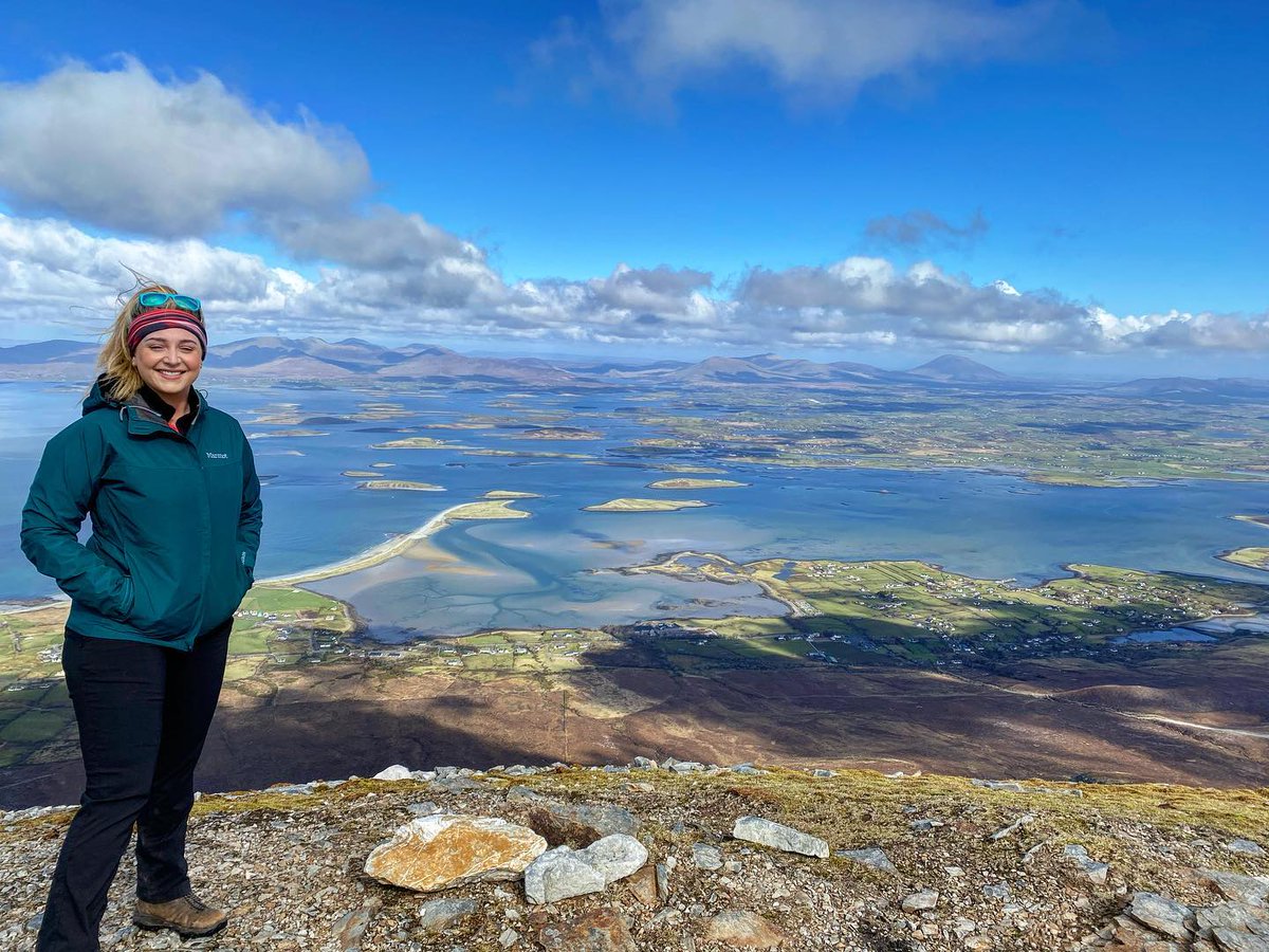 WestportIreland's tweet photo. On top of the world or Croagh Patrick 📷 by @kerrbear44 via insta: TBT Better times a few weeks ago! Looking forward to seeing this lovely country again in the sun! ❤️☘️☀️ #openyoeyes #mayo #stayathome #wildatlanticway #wawpics https://t.co/LRMAgCl6kM