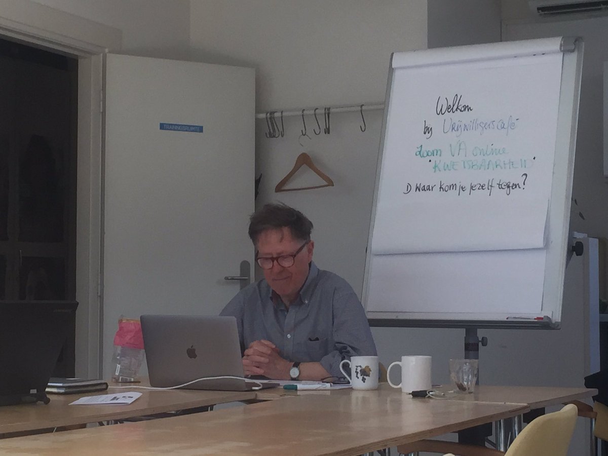 VWAcademie's tweet photo. Prachtig #vrijwilligerscafe over kwetsbaarheid in #coronatijd dank allemaal #troostend #hoopvol #openhartig #verdiepend en sterk! #vrijwilligerswerkteltvoortwee https://t.co/ymXPr0iDpR
