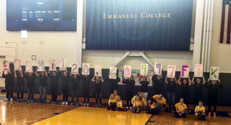 ECDanceMarathon's tweet photo. we’re throwing it back ECDM style!! Here’s some pictures from some of our final reveals!! SO many memories and SO many miracles!!💛💙❤️ https://t.co/yzpWjiUyYu
