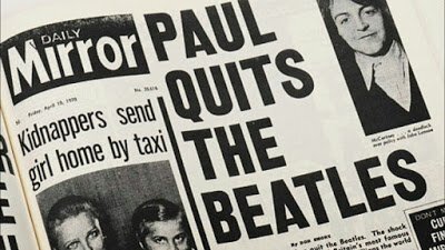 beatles_ru's tweet photo. 10 апреля 1970 года: день, когда стало известно о распаде Битлз https://t.co/CSFcppvoXy

В пятницу, 10 апреля 2020 года, отмечается очередная юбилейная дата из истории Битлз: ровно 50 лет назад стало известно о распаде группы, напоминает  The Daily Beatle .  10 апреля 1970 год... https://t.co/Squd9cyHQv