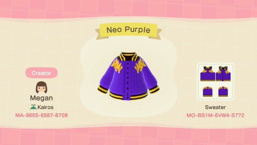 kick it (영웅) purple stage jacket QR code ↳ by  @kairoscrossingg  #AnimalCrossing    #NCT127_영웅_英雄  @NCTsmtown_127  #NCT127