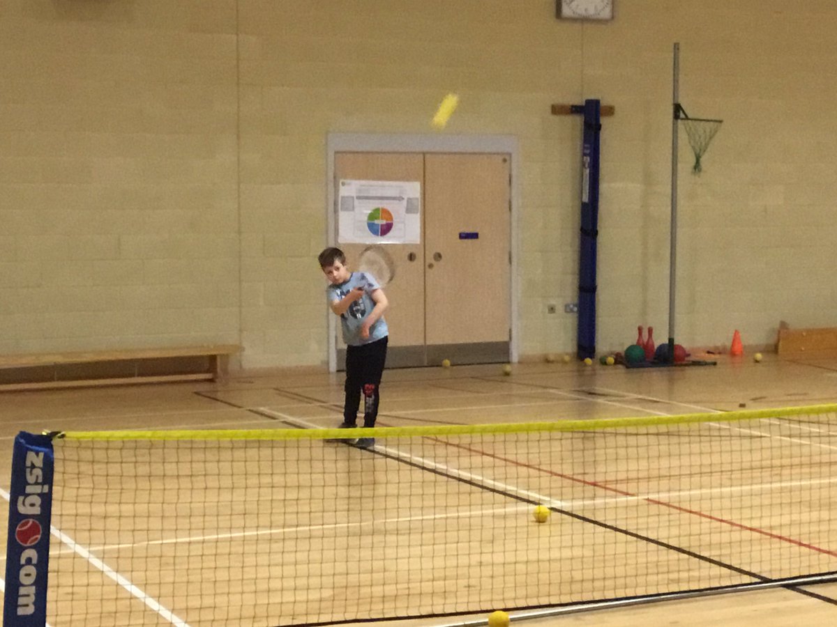 KeithHub1's tweet photo. Great fun learning new tennis skills today. Lots of interest in ocean life after watching some ‘Blue Planet’. Matthew decided to create a report about clown fish.🎾🐳 https://t.co/1Sg7jDBSfe