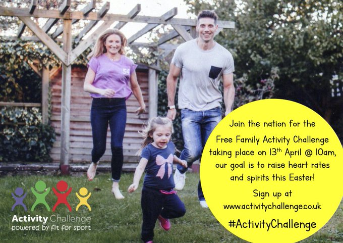 KatherineJSelby's tweet image. Hey #families! Pls join me &amp;amp; sign up for this free fun #ActivityChallenge with @fitforsportuk on Easter Monday.