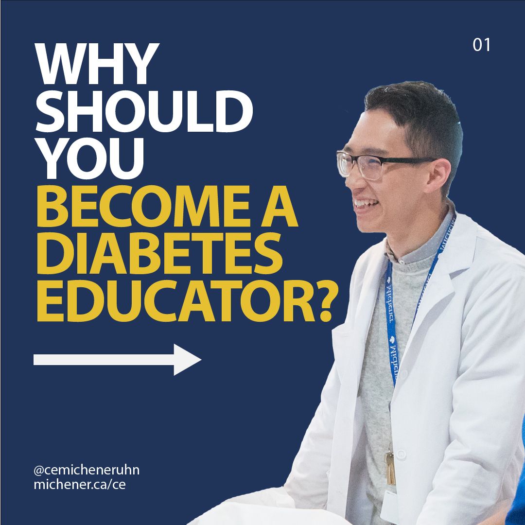 CEMichenerUHN's tweet photo. Whether you are a registered nurse, physiotherapist, pharmacist, or occupational therapist, it is relatively safe to say that diabetes educators will continue to be an essential specialist for many years to come.

https://t.co/cleeNCls1I
#continuingeducation #diabeteseducator https://t.co/bogrK5o4t0