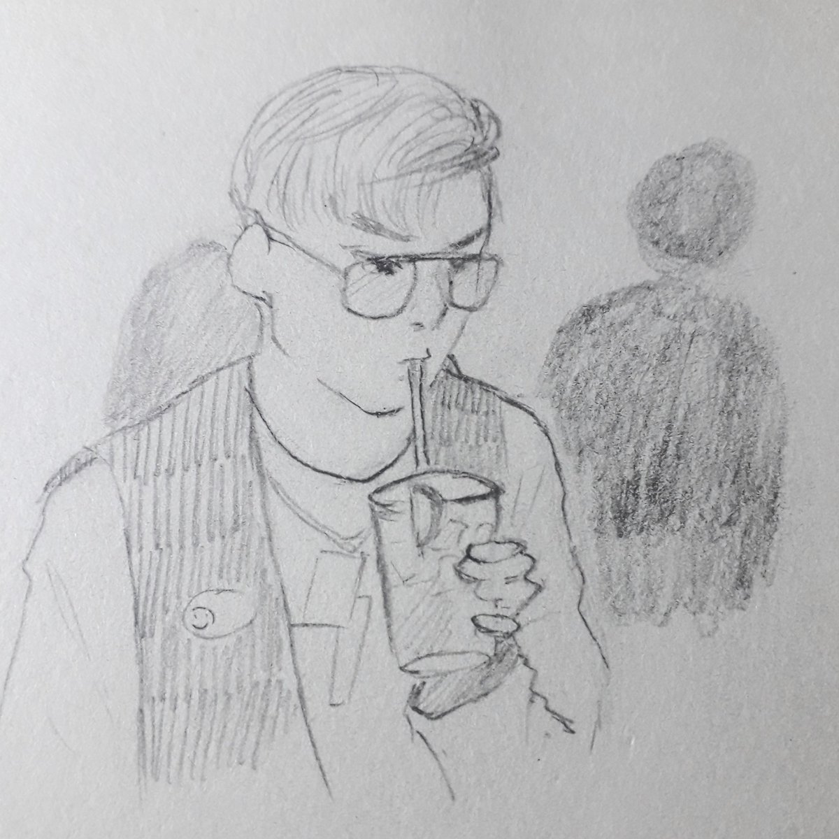  @xbastarz sorry I can& #39;t really make out what he was wearing so I just... guessed