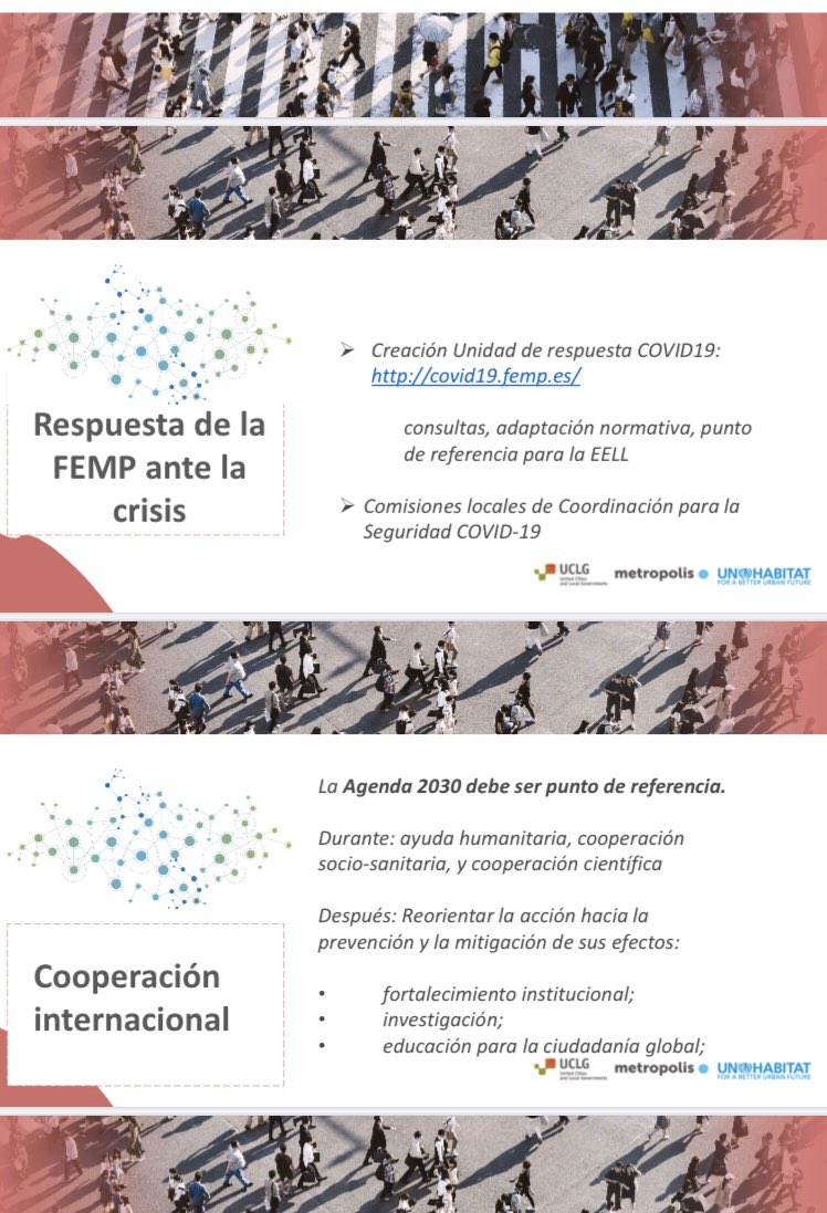 UCLG_OpenGov's tweet photo. La #Agenda2030 sigue siendo la mejor guia para luchar contra los efectos del #COVID19 #desigualdad y reorientar la accion de la @CooperacionESP @AECID_es para prevenir y mitigar los efectos de esta crisis. https://t.co/ctInWmIZ8o