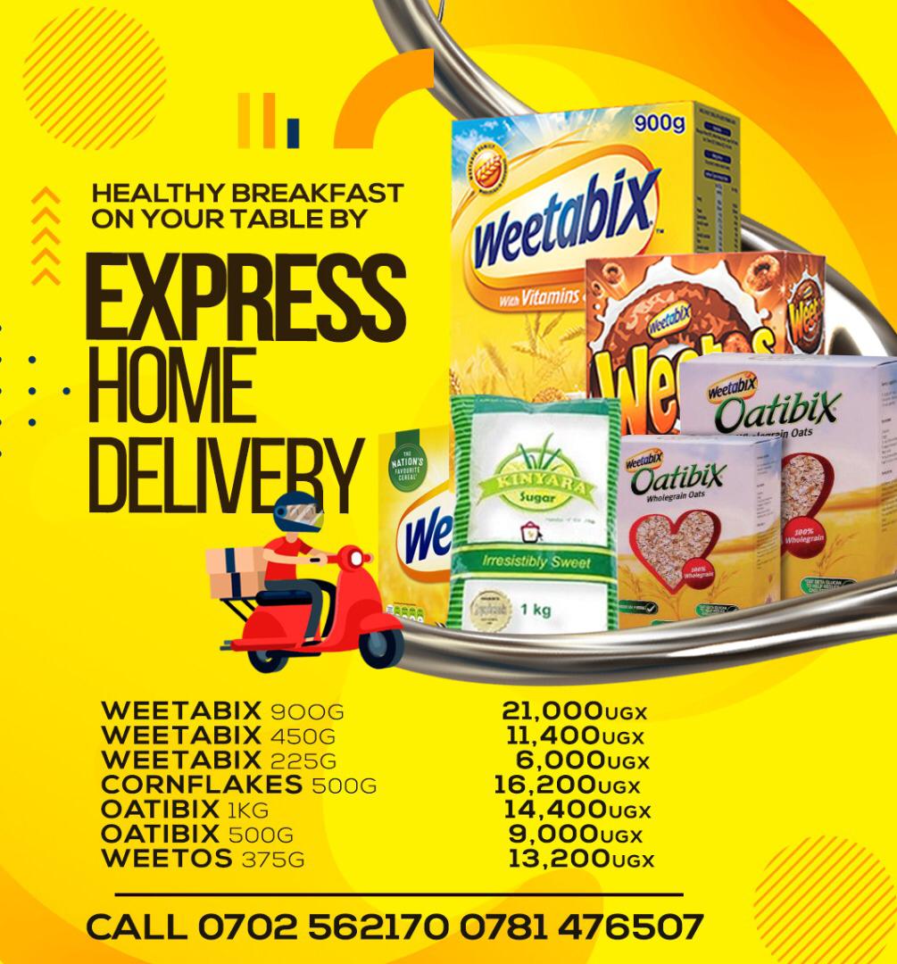 enock_mwesigwa1's tweet photo. You can still make that late call and get that #ExpressHomeDelivery as early as possible tomorrow morning Just name your breakfast package and you will have it delivered at your doorstep. https://t.co/m0R4evwu2S