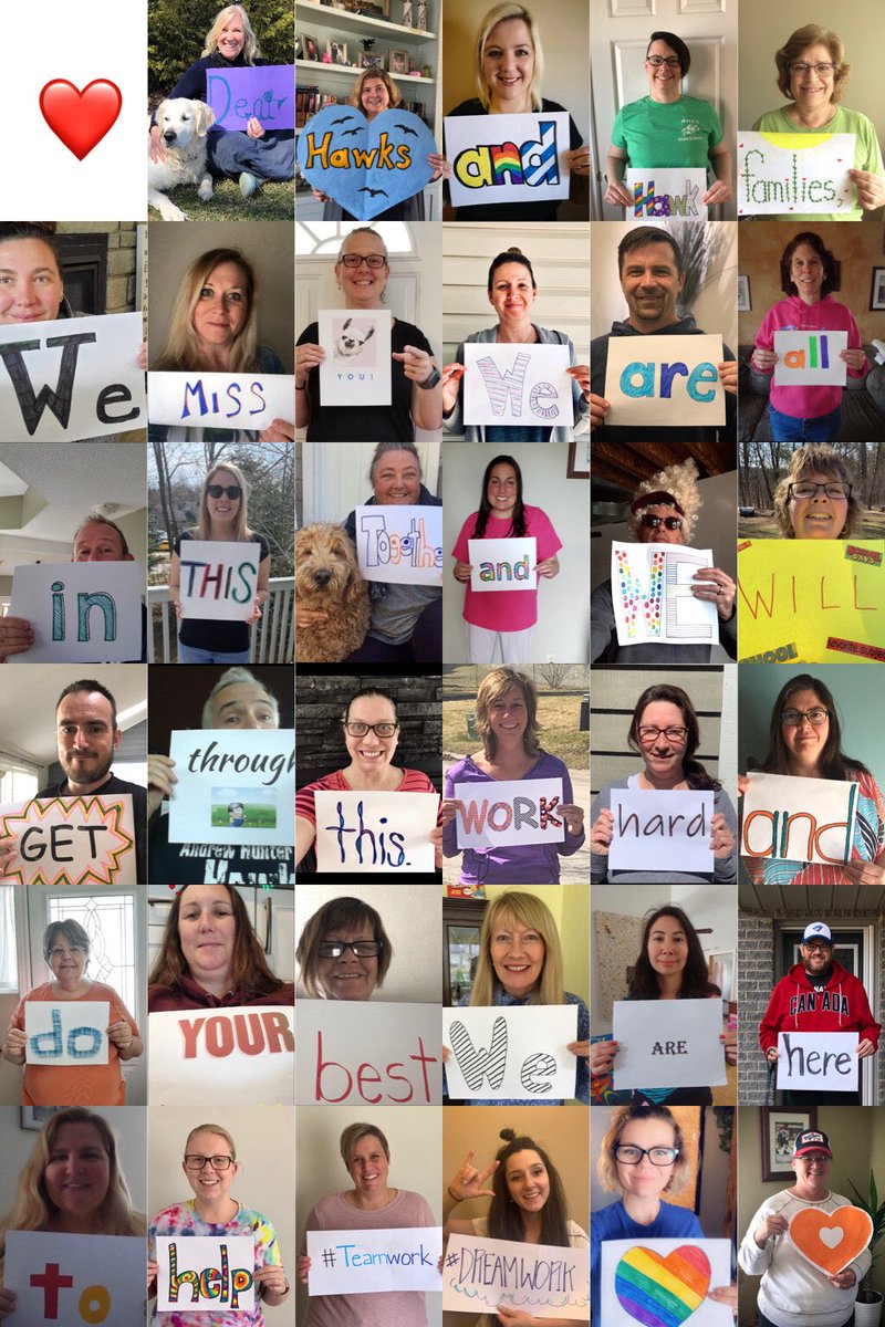 AndrewHunterES's tweet photo. The Andrew Hunter staff are thinking of you! https://t.co/VHnZW3YPDa