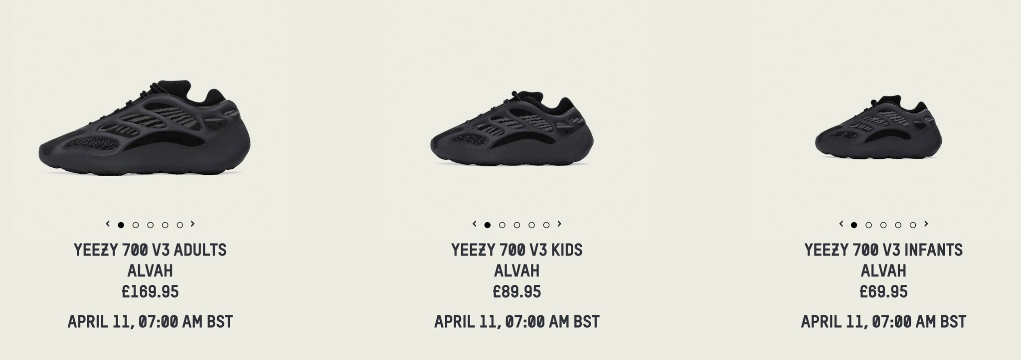 yeezy alvah restock