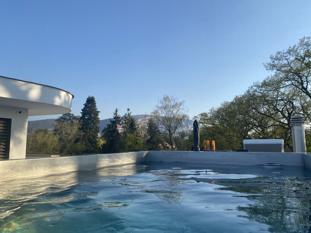 Le Salève depuis Genève  #lavuedepuismonconfinement