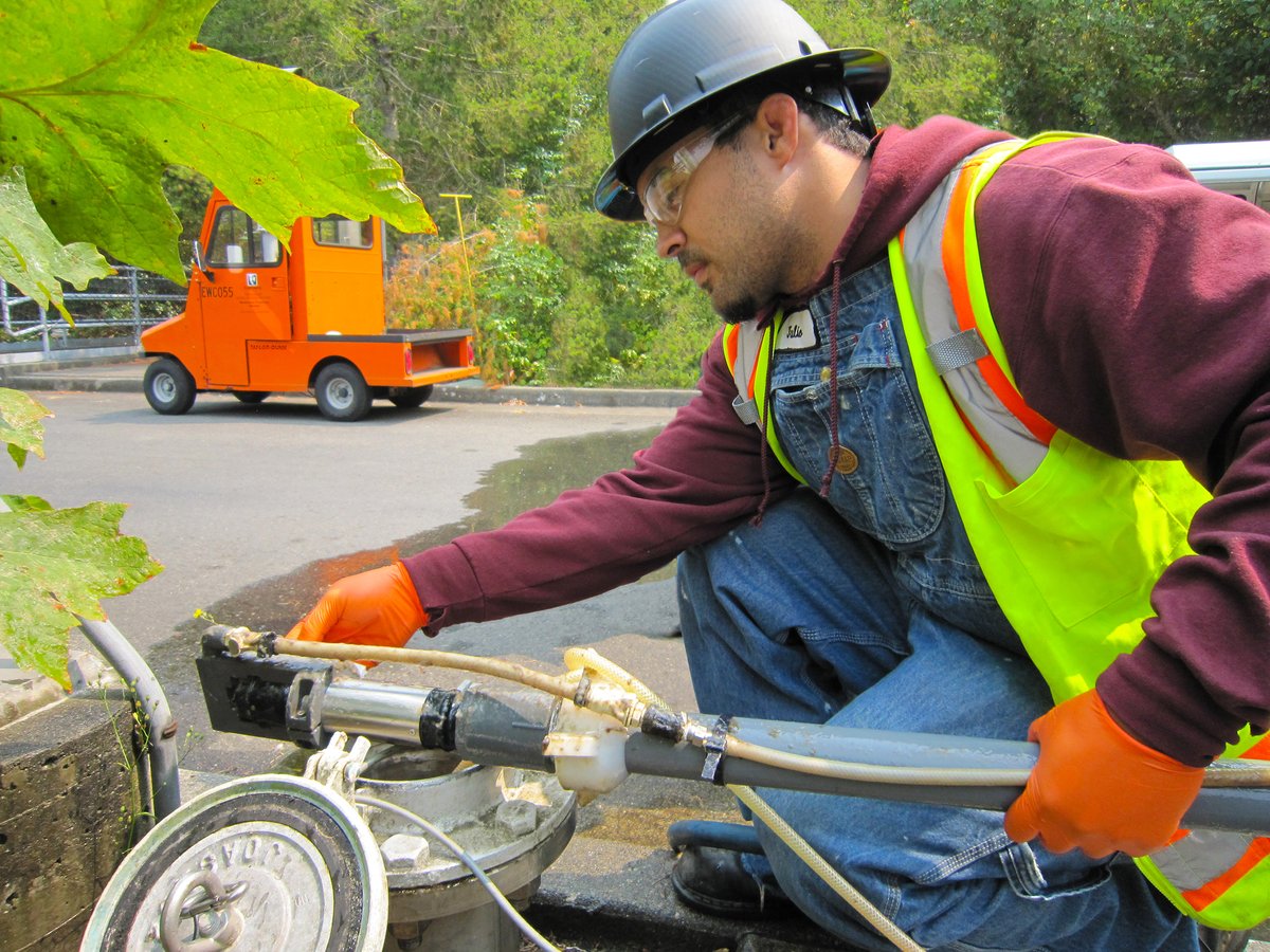 Wastewater workers protect public health