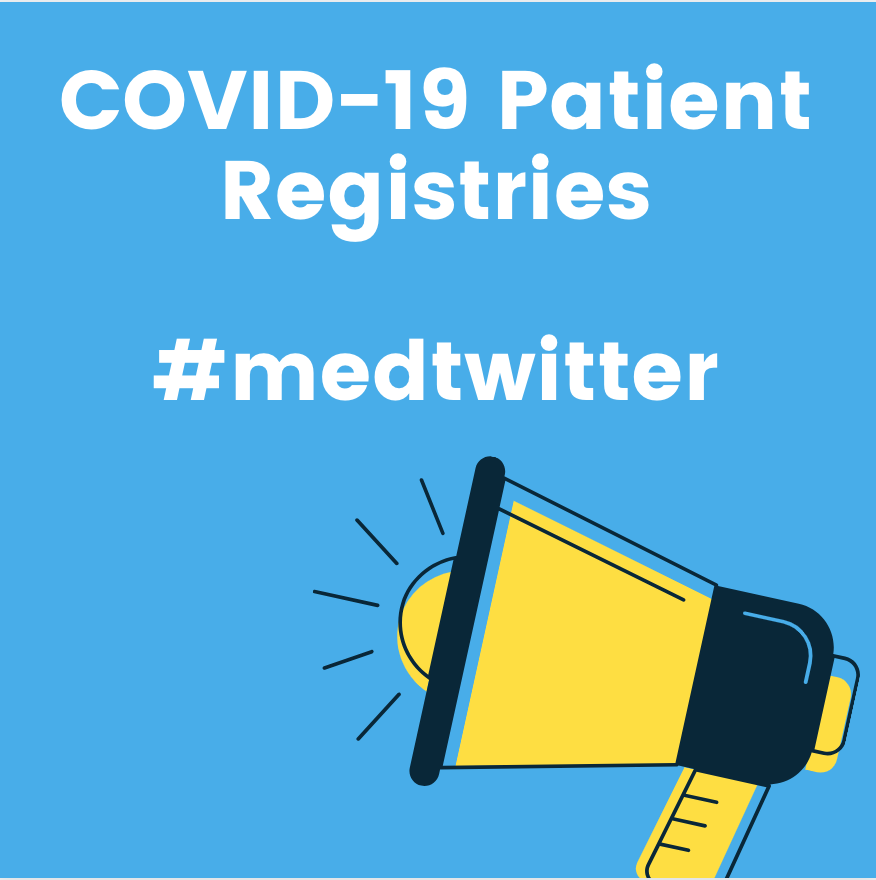 THREAD: U.S./global  #COVID19 clinical/research patient/healthcare worker registries seen on  #medtwitterMany specialty-society/focused registries launched in last few weeks, attempt to collect them hereList 1/n