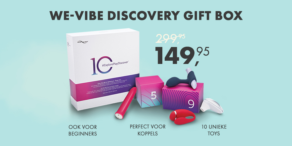 EasytoysNL's tweet photo. Maak van je isolatie een sensatie me de We-Vibe Discovery Box! 😍💦

➤ https://t.co/HFx7MIgKh8

#easytoys #bettertoysgreaterjoys #wevibe #disover #pleasureproducts https://t.co/dgUagVibYd