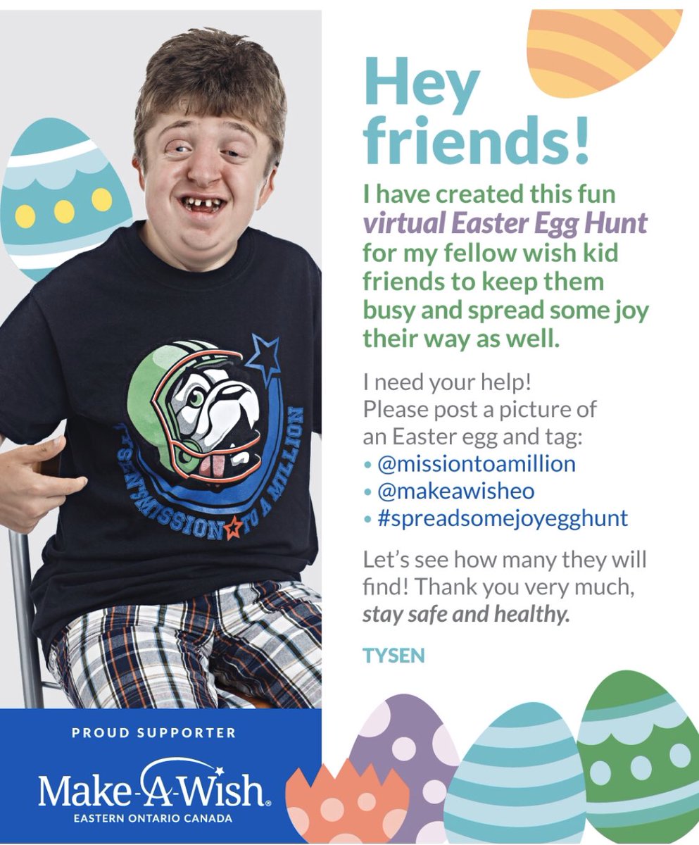 Pls RT I’m hoping you could help me out with a little project to bring some joy to our @makeawisheo <a href="/MakeAWishCA/">Make-A-Wish Canada</a> kids❤️
Details below #StayAtHomeAndStaySafe <a href="/newhot899/">The New HOT 89-9</a> <a href="/LiVE885fm/">LiVE 88.5 FM</a> @MAJIC100Ottawa <a href="/CTVOttMornLive/">CTVMorningLiveOttawa</a> <a href="/ctvottawa/">CTV Ottawa</a> <a href="/PureCountry94/">Ottawa’s Pure Country 94</a> <a href="/kissottawa/">KiSS 105.3 Ottawa</a> <a href="/Chez106/">Chez</a> <a href="/TSN1200/">TSN 1200 Ottawa</a> <a href="/CFRAOttawa/">580 CFRA</a>