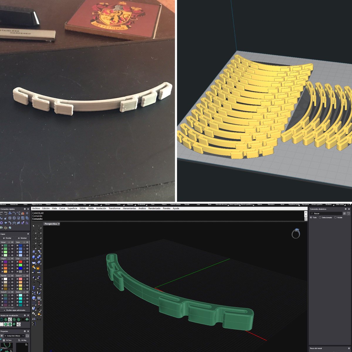 Tarde de #investigación y #desarrollo de un soporte para sujetar las mascarillas sanitarias, ligero (4gr) y ergonómico.
➡️ Lo he subido a <a href="/thingiverse/">Thingiverse</a> para libre descarga #opensource thingiverse.com/thing:4272766
<a href="/MakersCovid/">CoronavirusMakersCantabria</a> #coronavirusmakers 
#JuntosLoConseguiremos #Cantabria