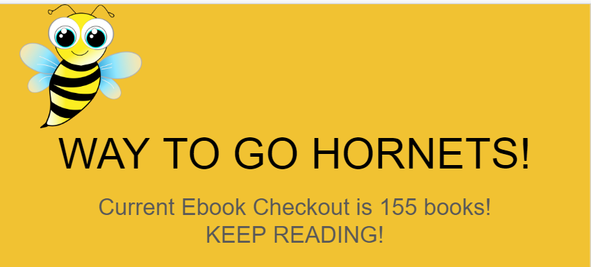 Mspricehasbooks's tweet photo. WOOHOOO!!! Way to go @HBEhornets @HornetsBuzzing  I am amazed by all of the books that you are reading and requesting at this time! KEEP READING! @SBISDLib https://t.co/IGRVV3ZbFU