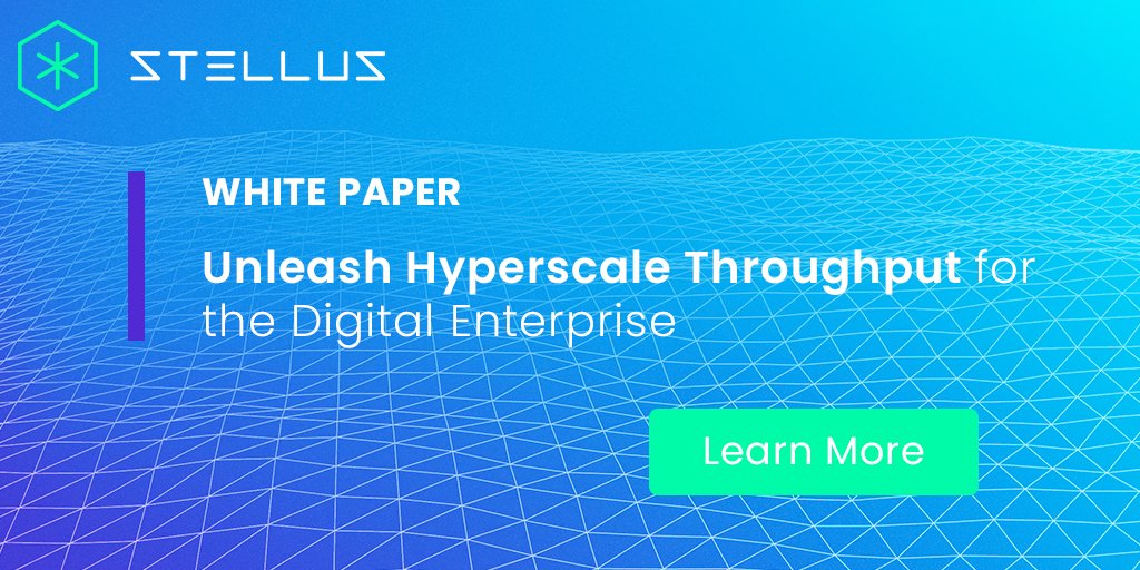 Stellus is helping businesses accelerate the most demanding application workloads with near parity for read and write throughput performance. Read our white paper and learn how Stellus is rewriting the data storage rules.

stellus.com/hyperscale-thr…