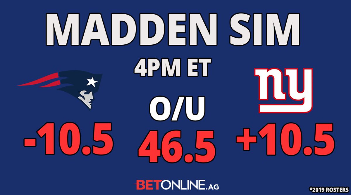 Madden sim betting strategy Madden sim betting strategy