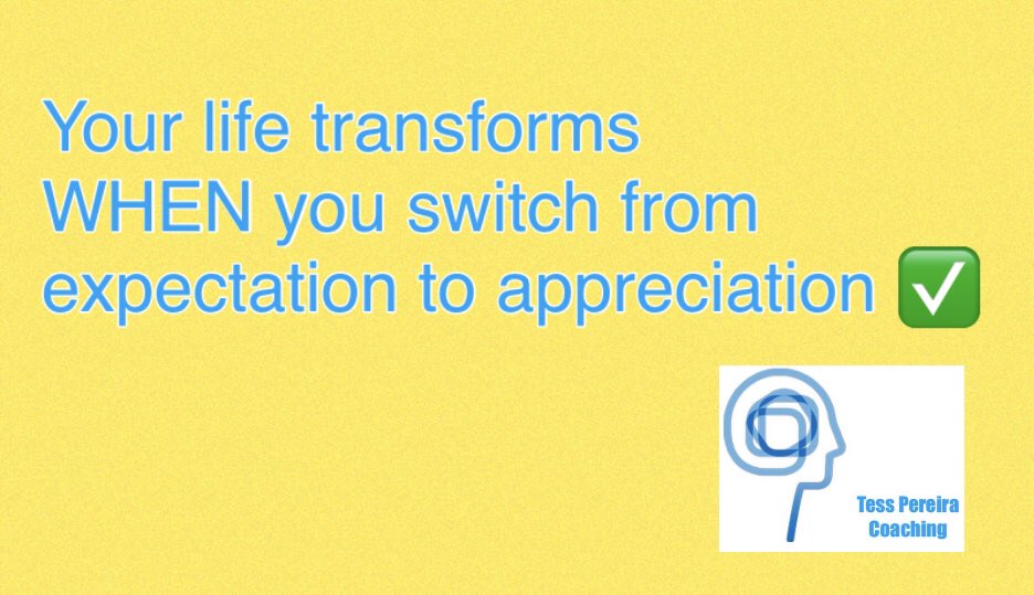 CoachingTess's tweet photo. #transformationthursday #expectation #appreciation #transformation #growthmindset https://t.co/swp6GlBokp