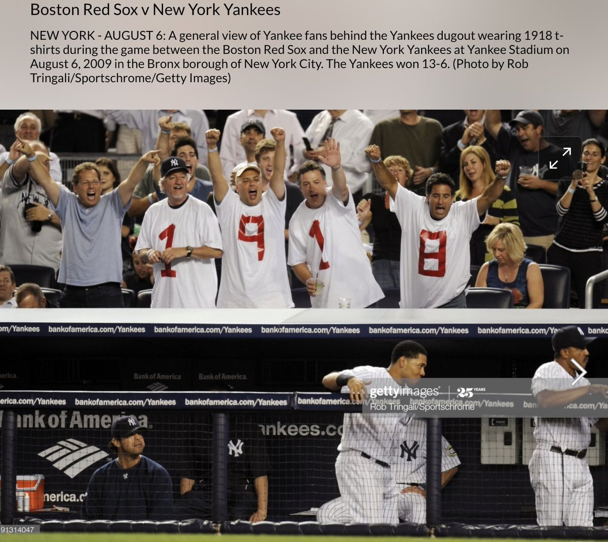 2009 - Another 1918 reference before the elusive 27th ring.