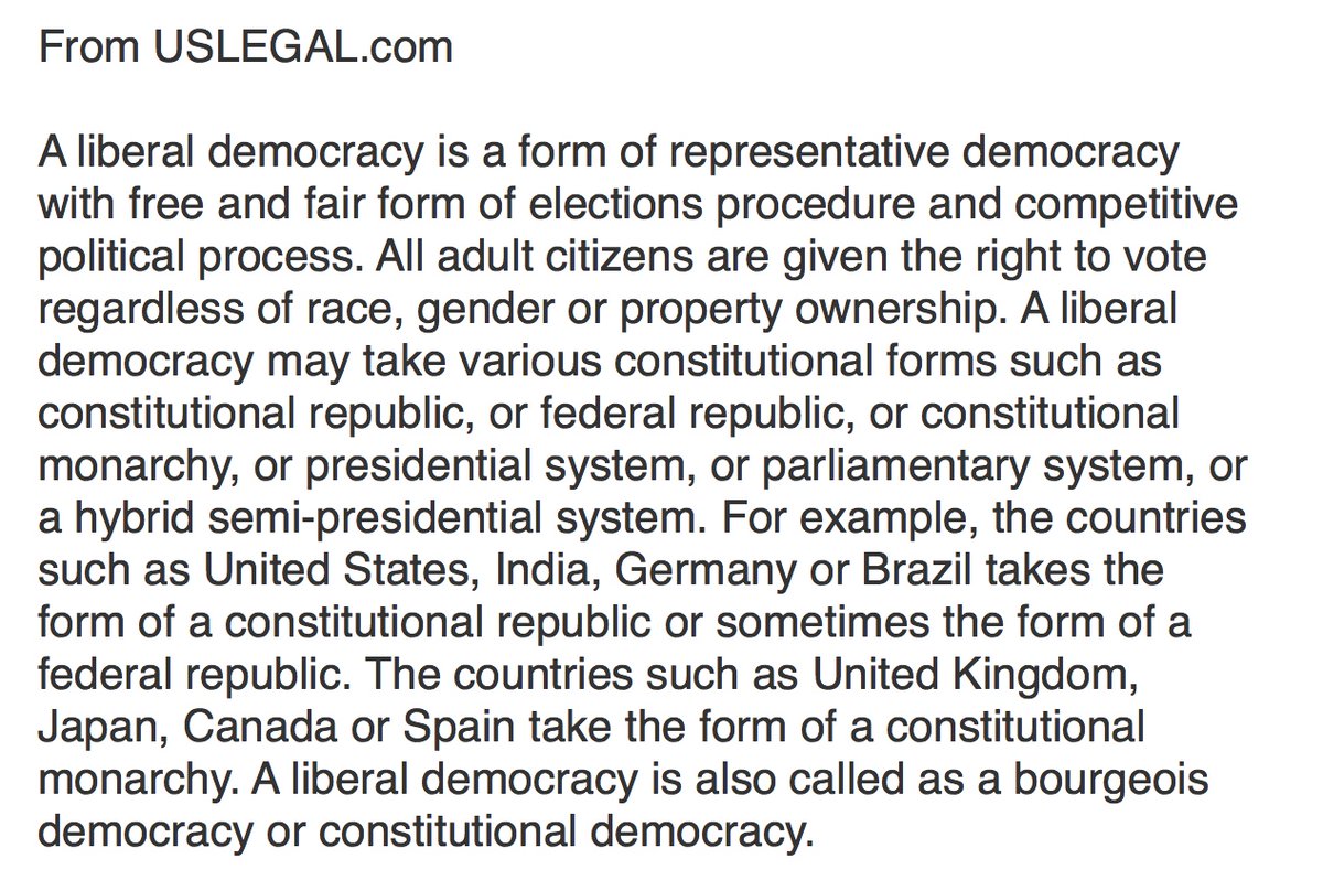 7/ It wasn’t until after 1954 that we began transitioning to a true liberal democracy.A lot of people don’t like it.They prefer what Weber calls “charismatic leader.”