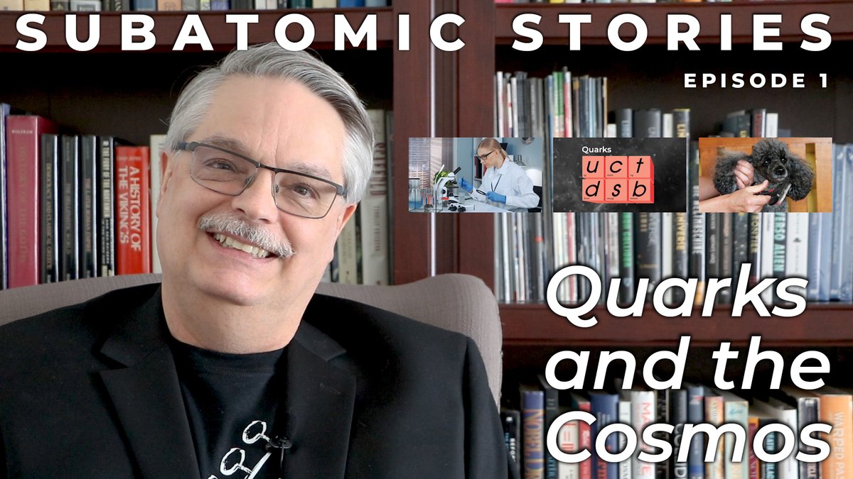 New video - and new video series! Join us for the first episode of Subatomic Stories: youtu.be/ilwMM-CEO6w #STEM
