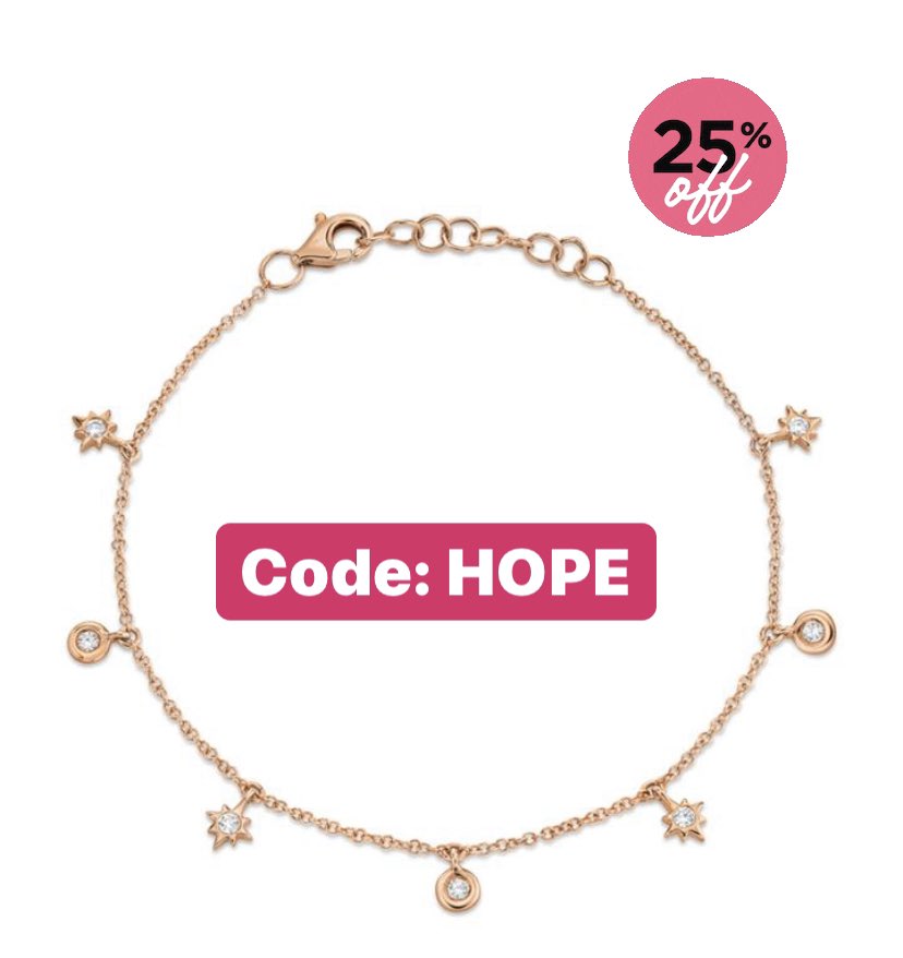 Dainty perfection 💫✨🌟
Shop online and receive 25% off using code, HOPE💎🛍💞
#MichaelKJewelers #jewelry #jewellery #finejewelry #stayhome #covid #rosegold #starbracelet #star #daintyjewelry #dainty #daintybracelet #diamondbracelet #gift #gold #diamond #sale #westwoodvillage