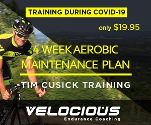 Not sure what to do training-wise during quarantine? Tim has designed a low-cost 4-week maintenance plan to keep you healthy and fit. Not too much, not too little...just right. trainingpeaks.com/training-plans…