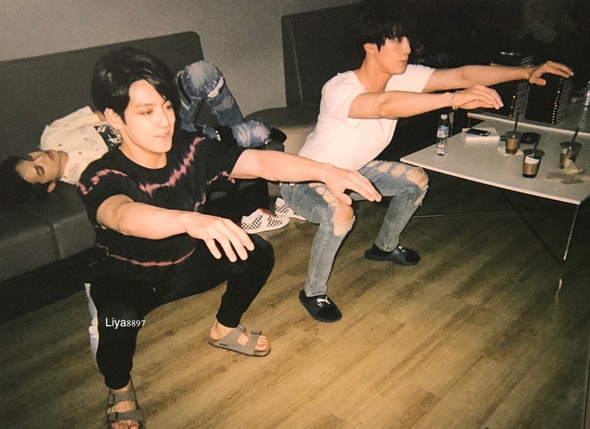 Exercising with Seokjin