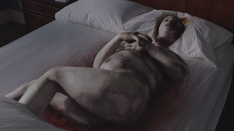 Ruth Davenport's body always looked like a painting to me. A gruesome, disturbing one, but a painting nonetheless. 13/