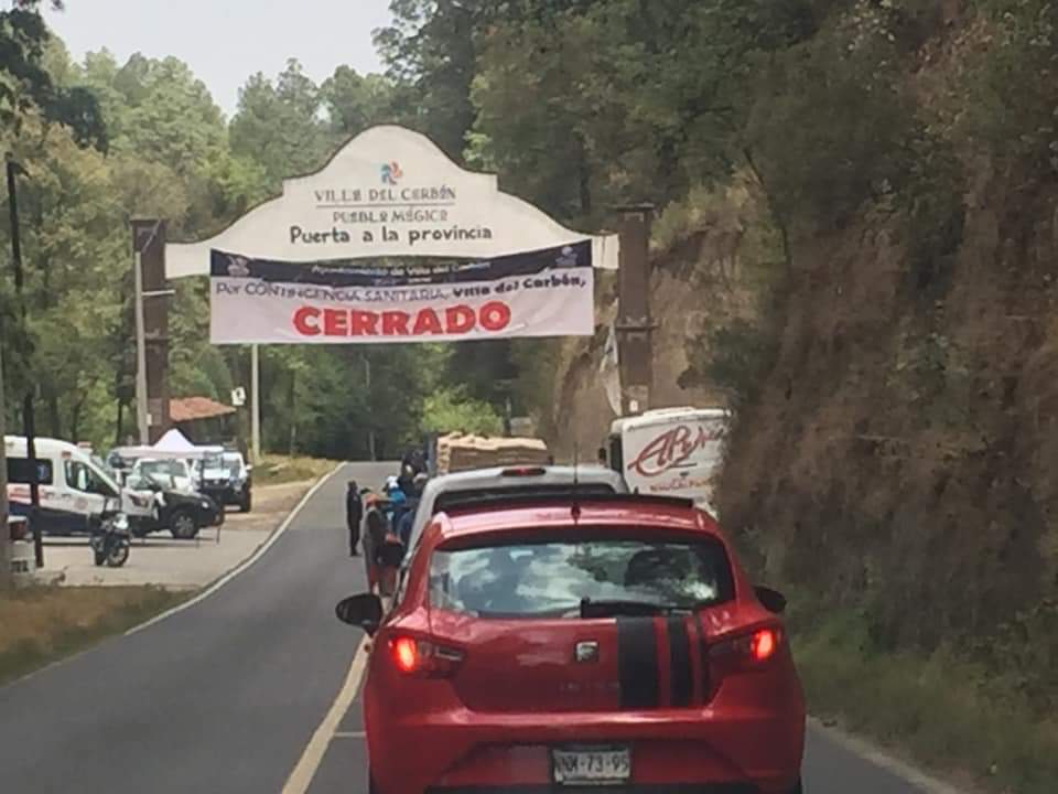 EscuadronTv's tweet photo. #QuedateEnCasa debido a contingencia sanitaria, Villa del Carbón anuncia que permanecerá cerrado por Covid-19 https://t.co/YrJUof2Pv2