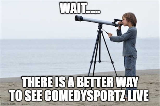 Want to see ComedySportz Twin Cities from the comfort of your own bathrobe? Get ready! A virtual match is happening THIS SATURDAY at 730pm! And it's pay what you want! 

Tickets here: csztwincities.com #csztc #cszworldwide